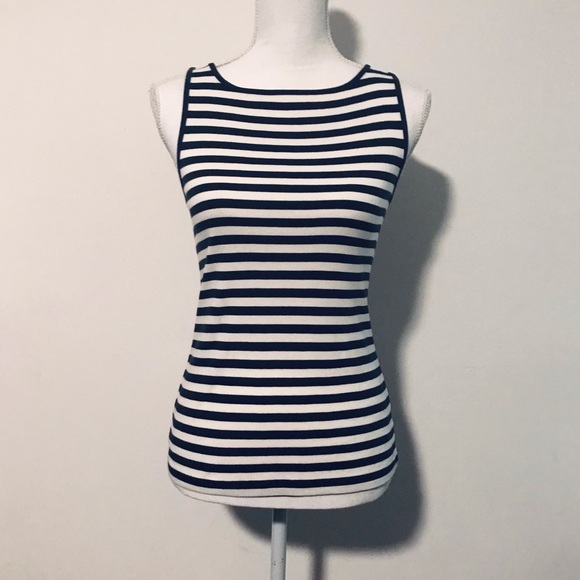 J Crew Striped Tank Top - Picture 3 of 7